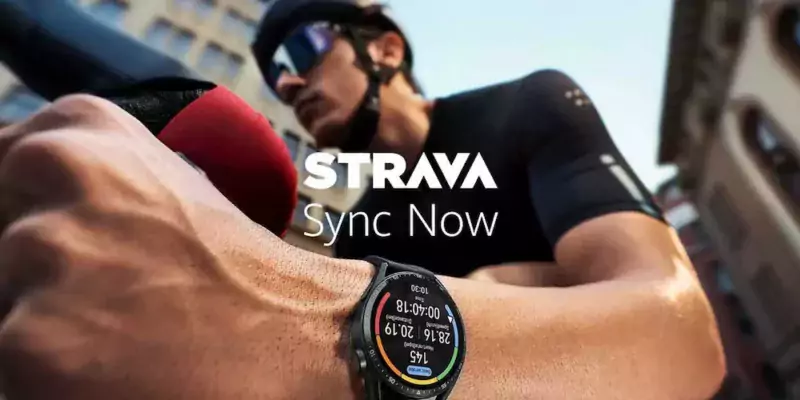 Huawei health Strava