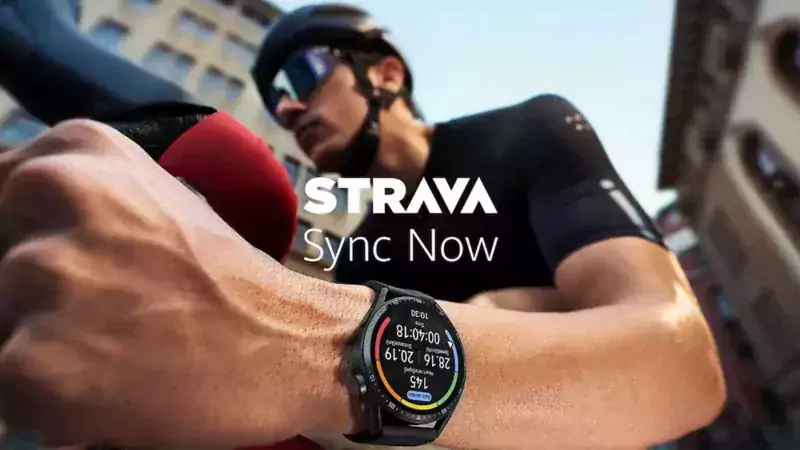 Huawei health Strava