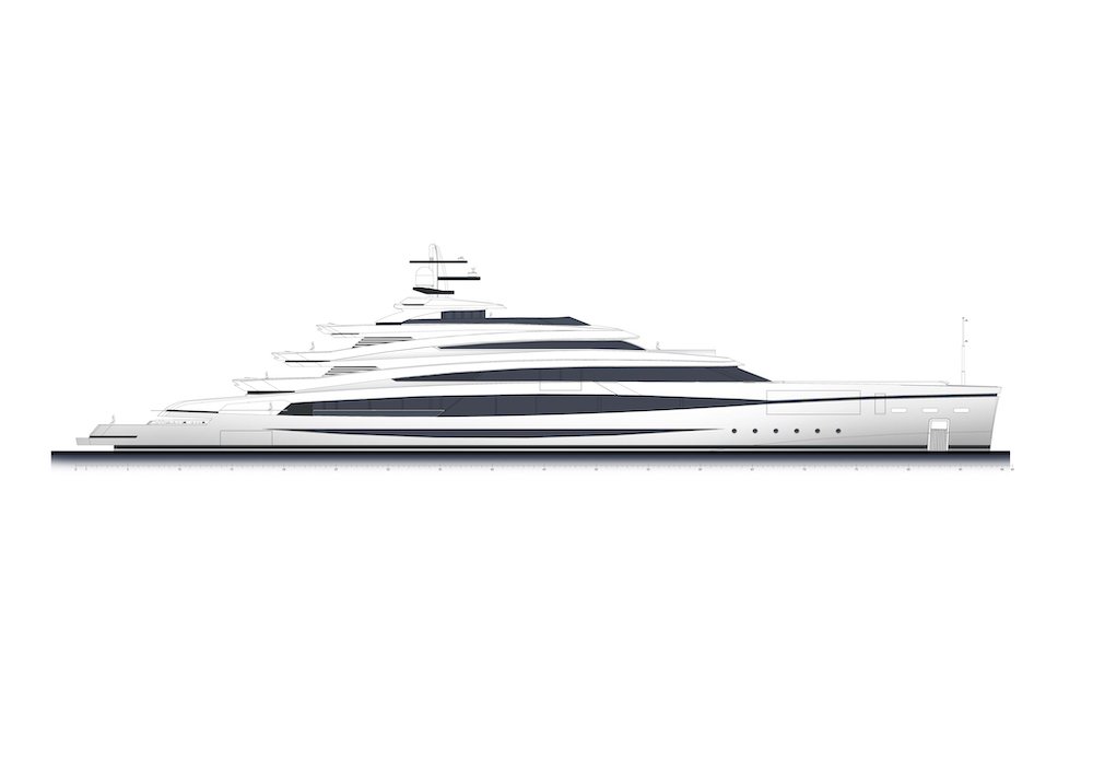 Superyacht 90 mt Sport Concept