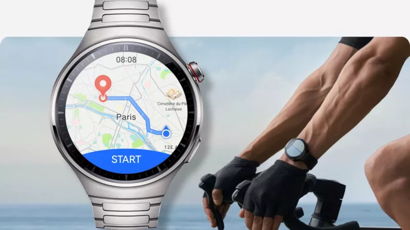 Huawei Watch 4 Petal maps