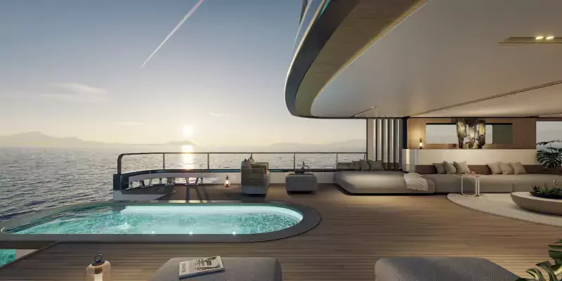 Benetti Yachts Veranda Deck