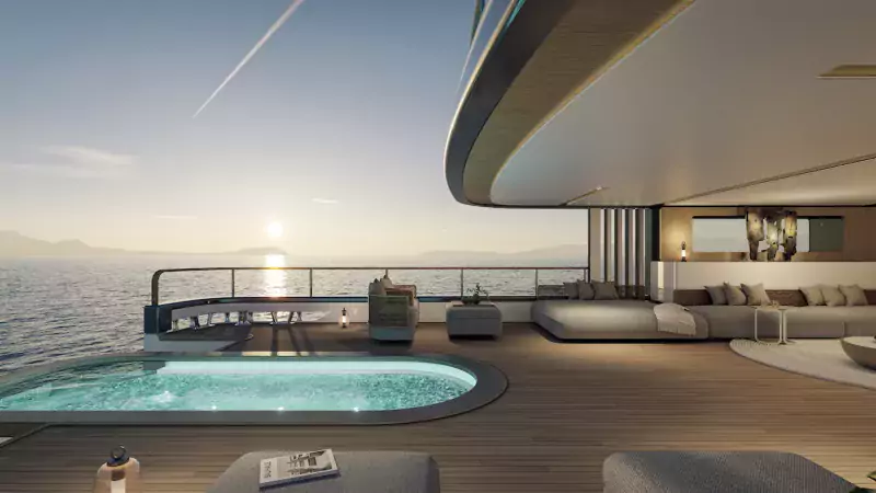 Benetti Yachts Veranda Deck