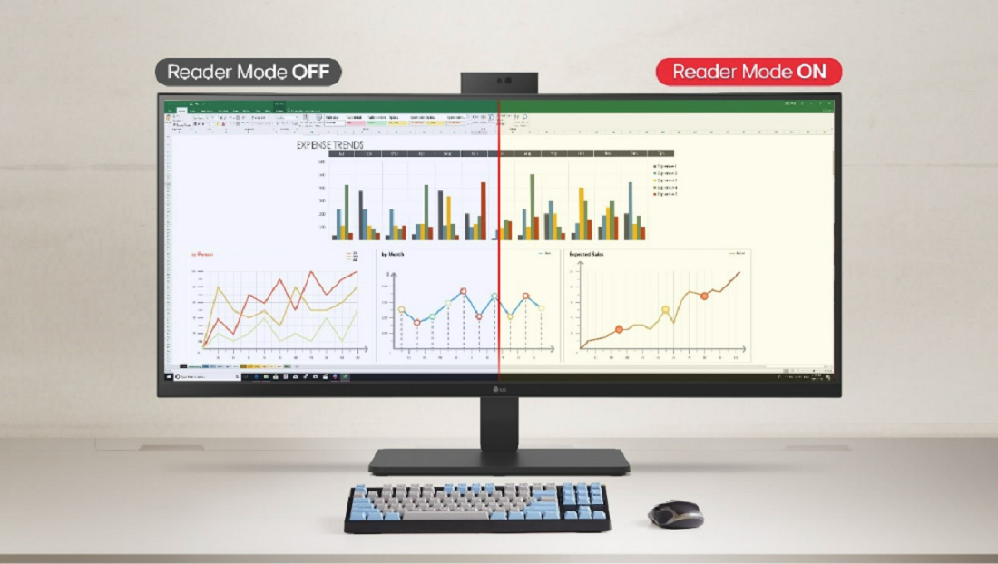 LG monitor ergonomici