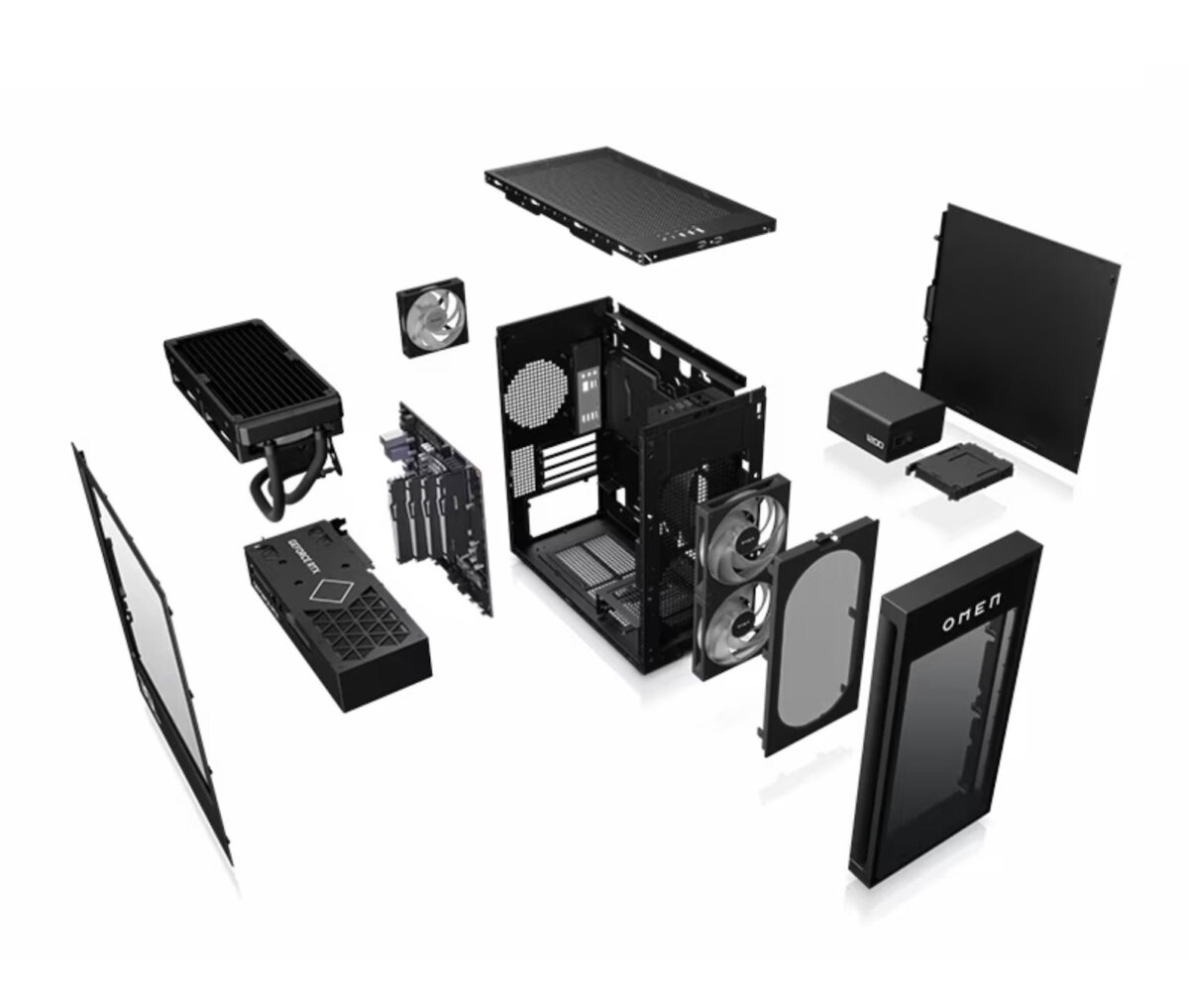 PC gaming OMEN components