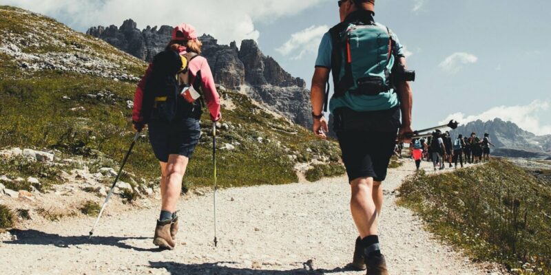 Montagna trekking