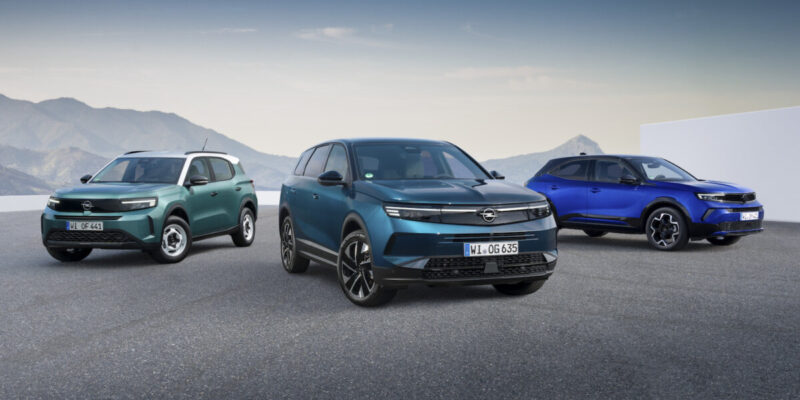 Opel Grandland, Frontera e Mokka 2025