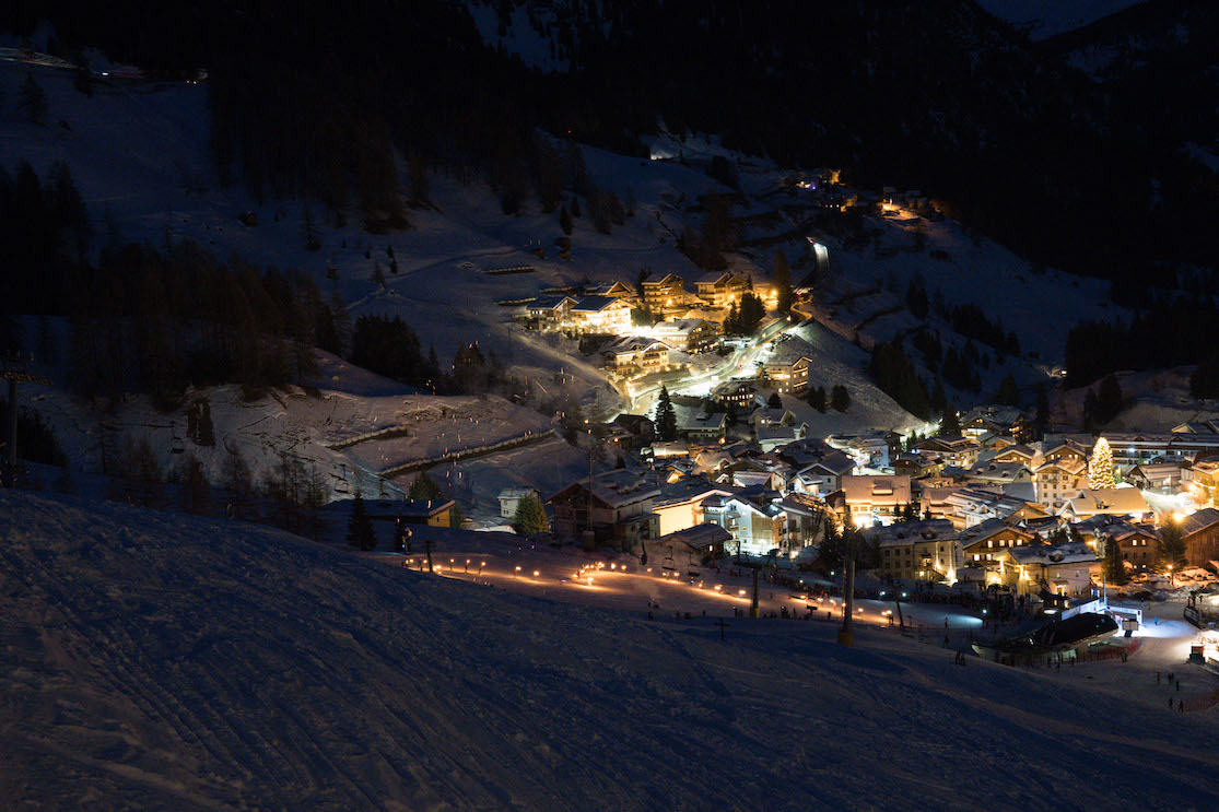 Fiaccolata Arabba Dolomiti