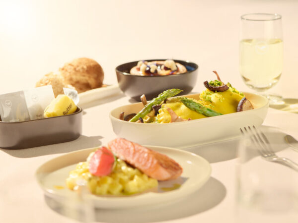 Menu Business Class Lufthansa